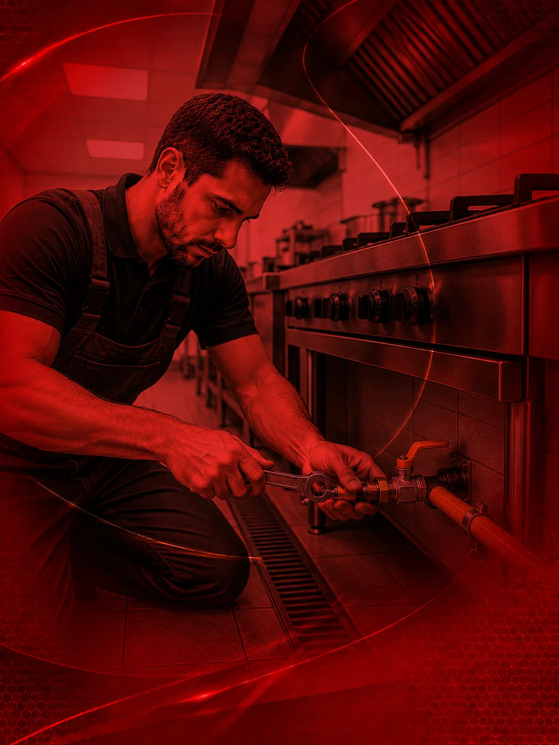 Instalação de gás para cozinha industrial no Guarujá - Fogás Guarujá